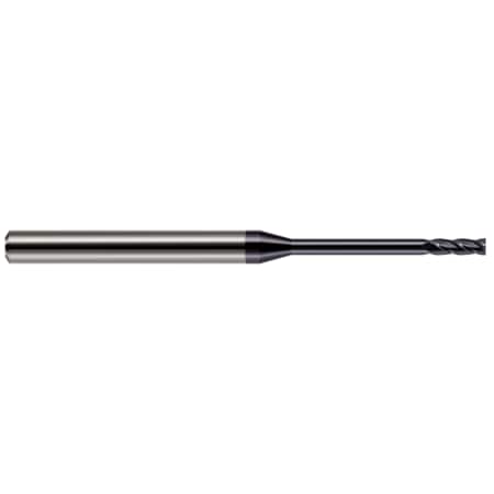 Miniature End Mill - 4 Flute - Square, 0.0900, Overall Length: 2